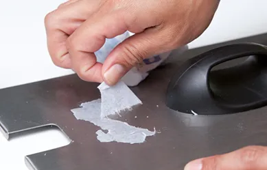 How to remove sticker residue